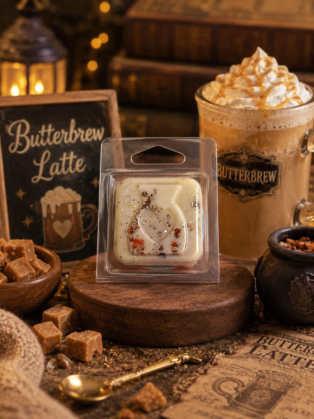 Butterbrew Latte Wax Melt Sample