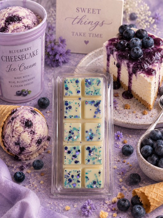 Blueberry Cheesecake Ice Cream Wax Melt Bar