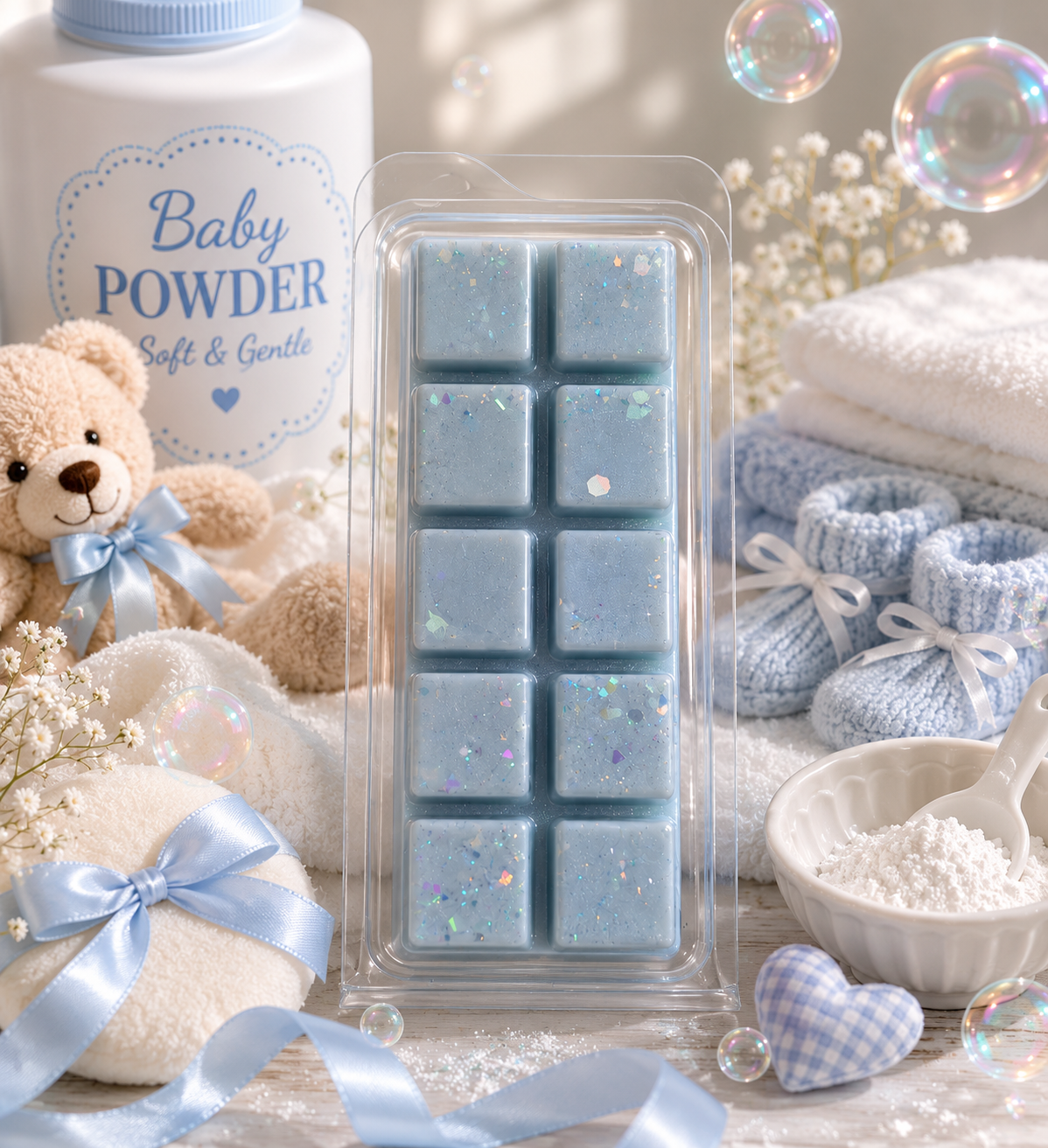 Baby Powder Wax Melt Bar