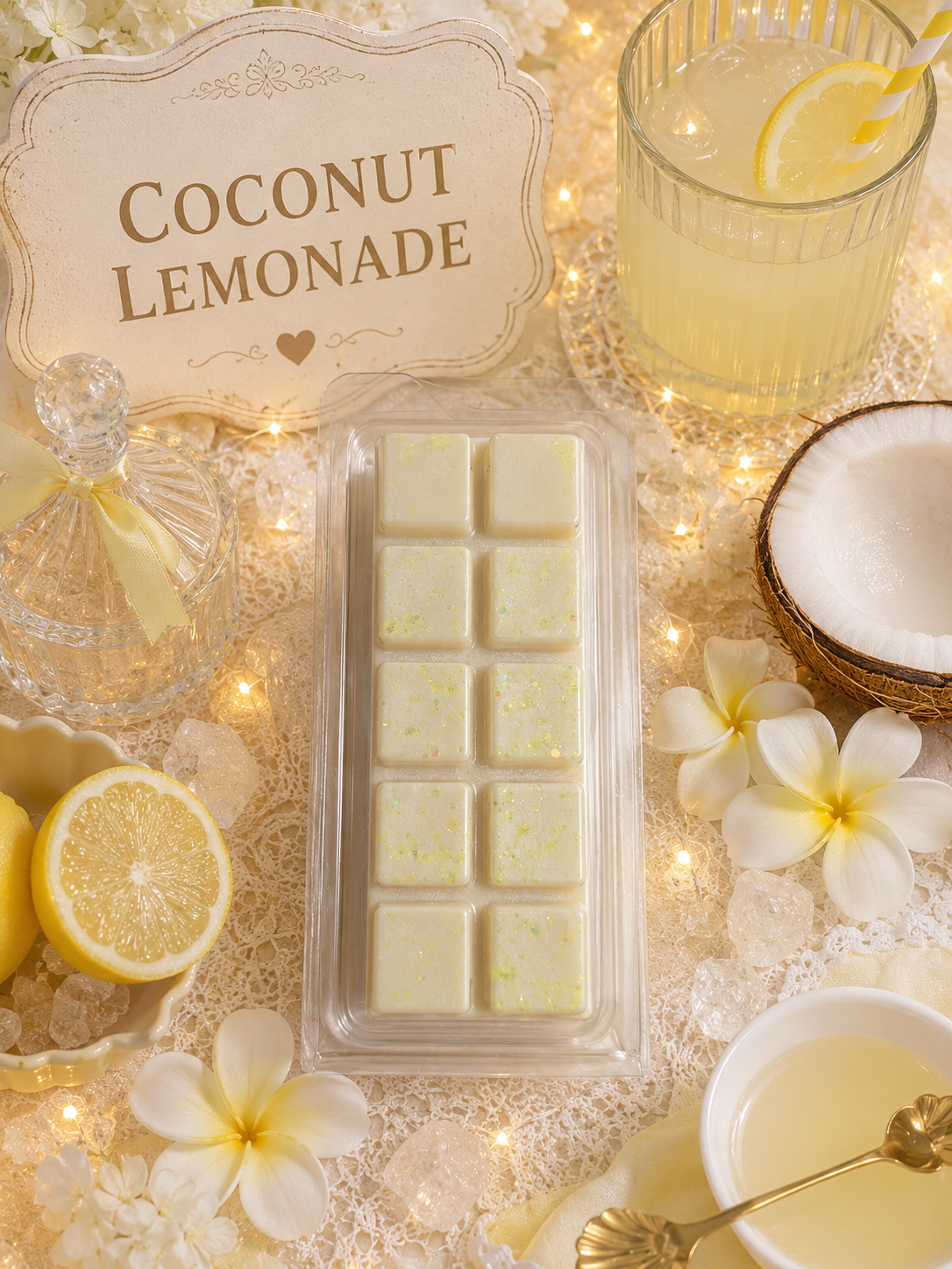 Coconut Lemonade Wax Melt Bar