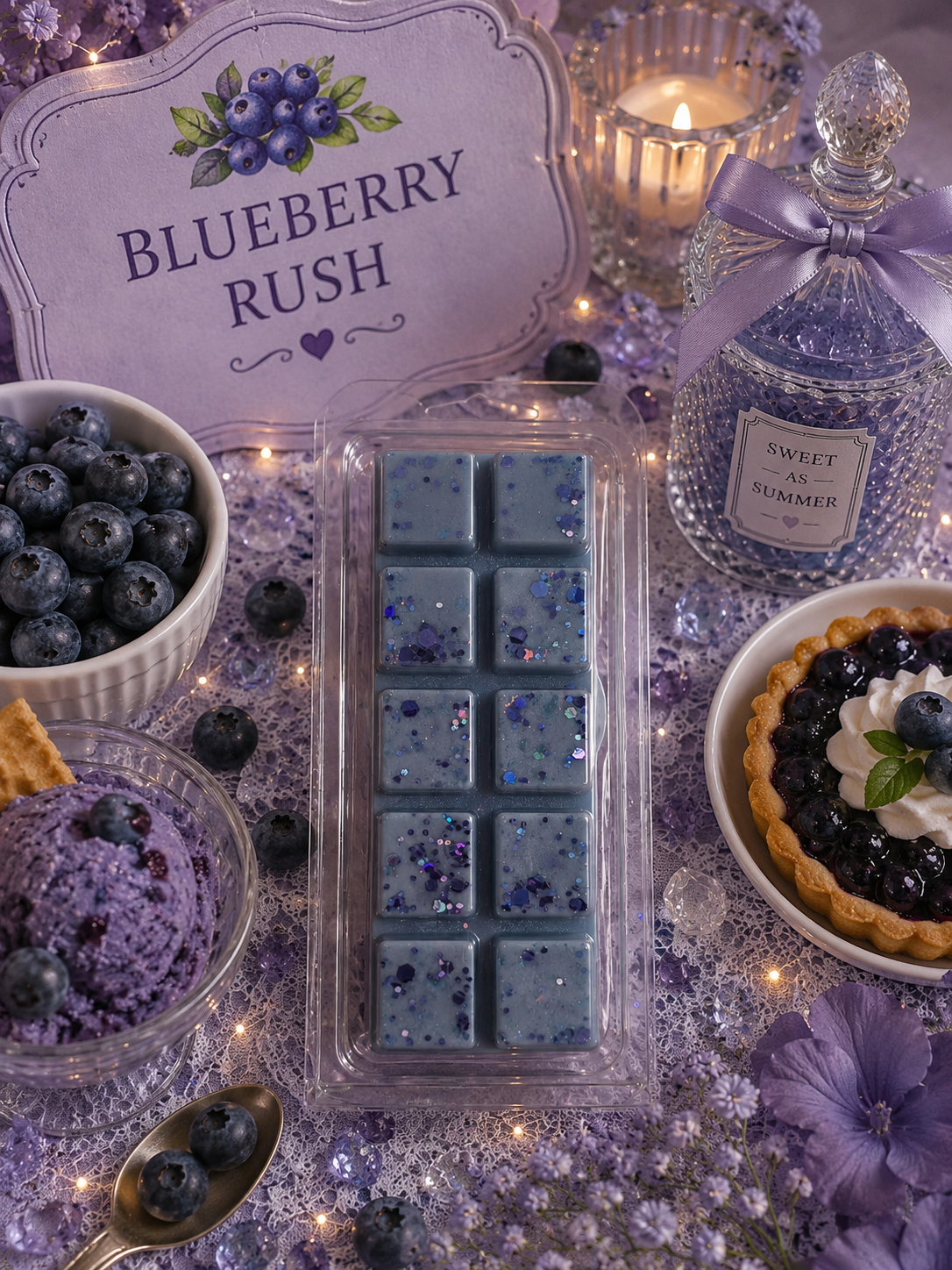 Blueberry Rush Wax Melt Bar
