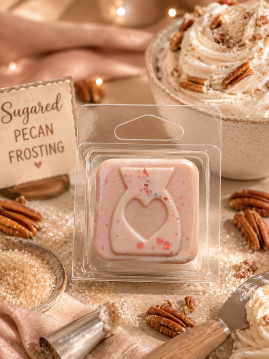 Sugared Pecan Frosting Wax Melt Sample