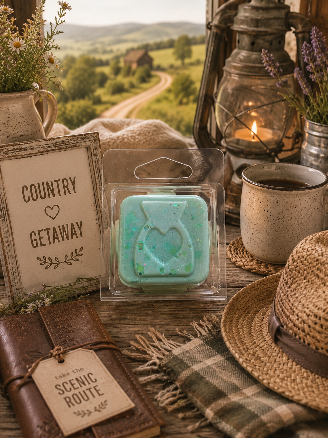 Country Getaway Wax Melt Sample