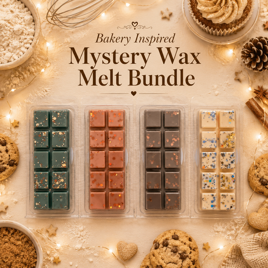 Mystery Bakery Wax Melt Bar Bundle | Strong Scented Soy Wax Melts UK