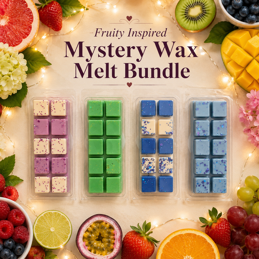 Mystery Fruity Wax Melt Bar Bundle | Strong Scented Soy Wax Melts UK
