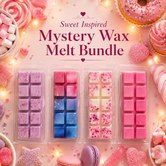 Mystery Sweet Wax Melt Bar Bundle | Strong Scented Soy Wax Melts UK