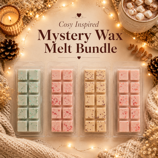 Mystery Cosy Wax Melt Bar Bundle | Strong Scented Soy Wax Melts UK