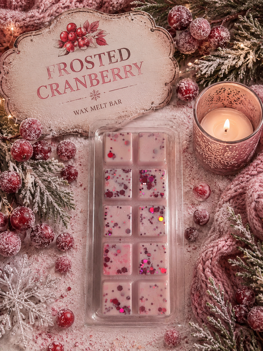 Frosted Cranberry Wax Melt Bar