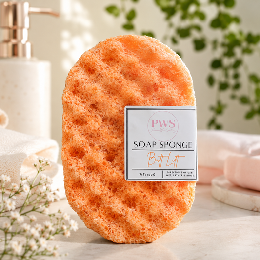 Butt Lift Soap Sponge | Exfoliating Body Buffer