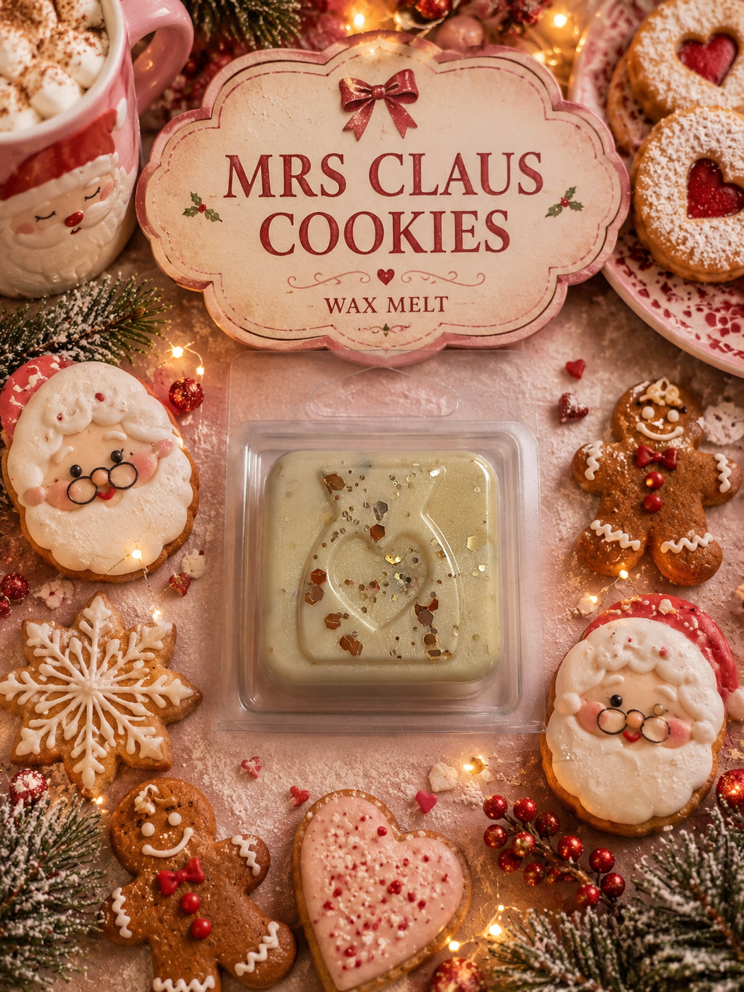 Mrs Claus Cookies Wax Melt Sample