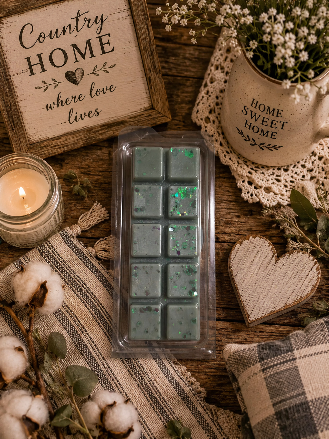 Country Home Wax Melt Bar