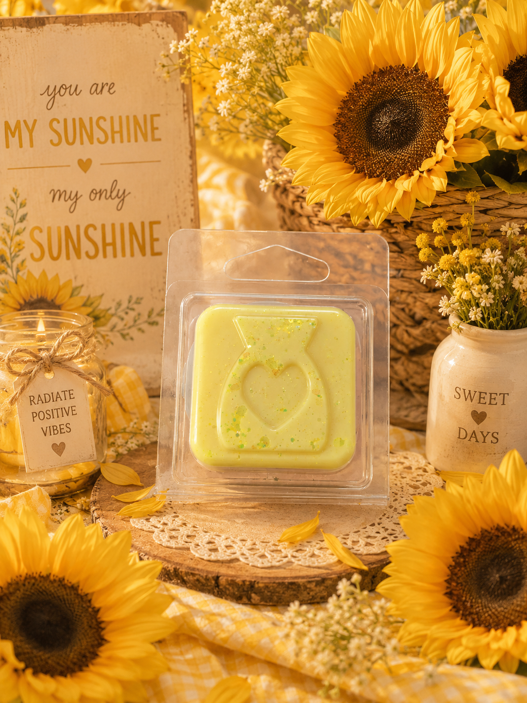 Sweet Sunflowers Wax Melt Sample