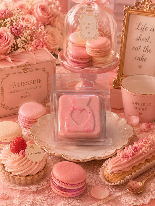 Pink Patisserie Wax Melt Sample