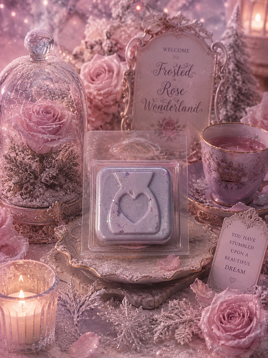Frosted Rose Wonderland Wax Melt Sample