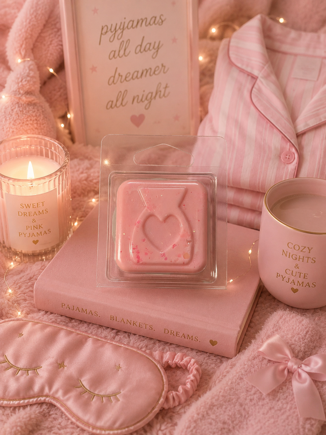 Pink Pyjamas Wax Melt Sample