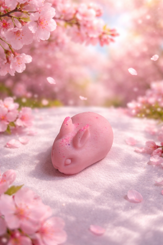 Cherry Blossom and Nordic Cotton Bunny Wax Melt