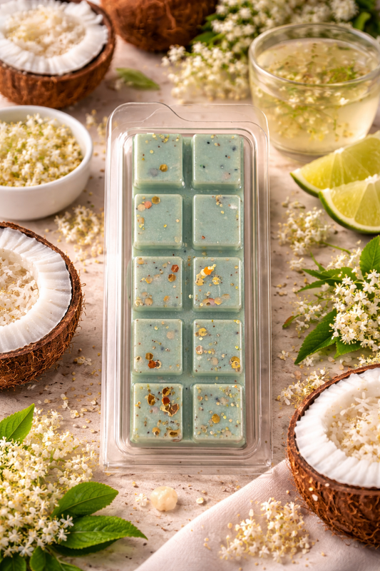 Elderflower and Coconut Sugar Wax Melt Bar