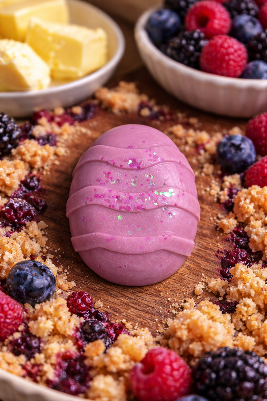 Buttery Berry Crumble Wax Melt Shape