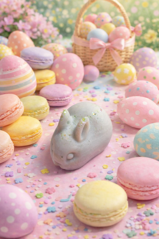 Pineapple Sugar Macaroon Bunny Wax Melt