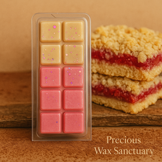 Raspberry Shortbread Wax Melt Bar
