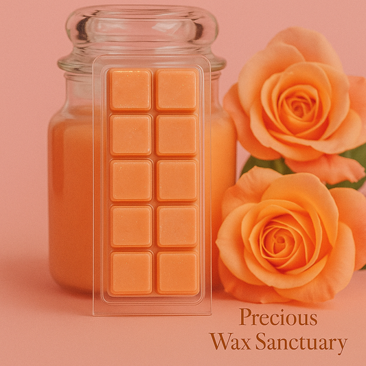 Sun-Drenched Apricot Rose Wax Melt Bar