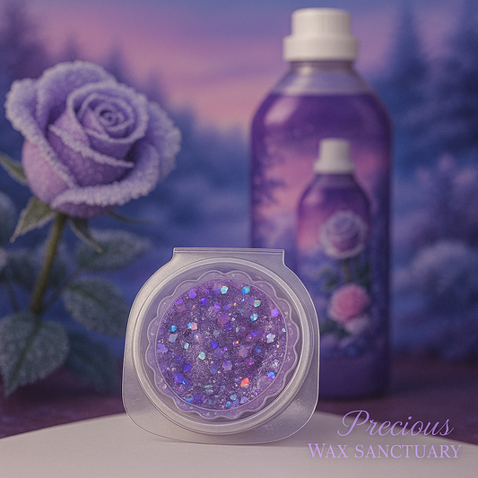 Frosted Rose Wonderland Gel Wax Melt Pot
