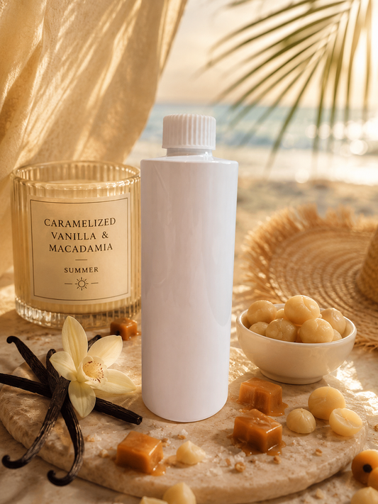 Caramelized Vanilla and Macadamia Reed Diffuser Refill