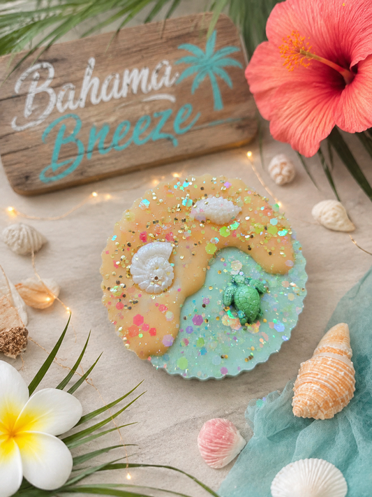 Bahama Breeze Wax Melt Shape