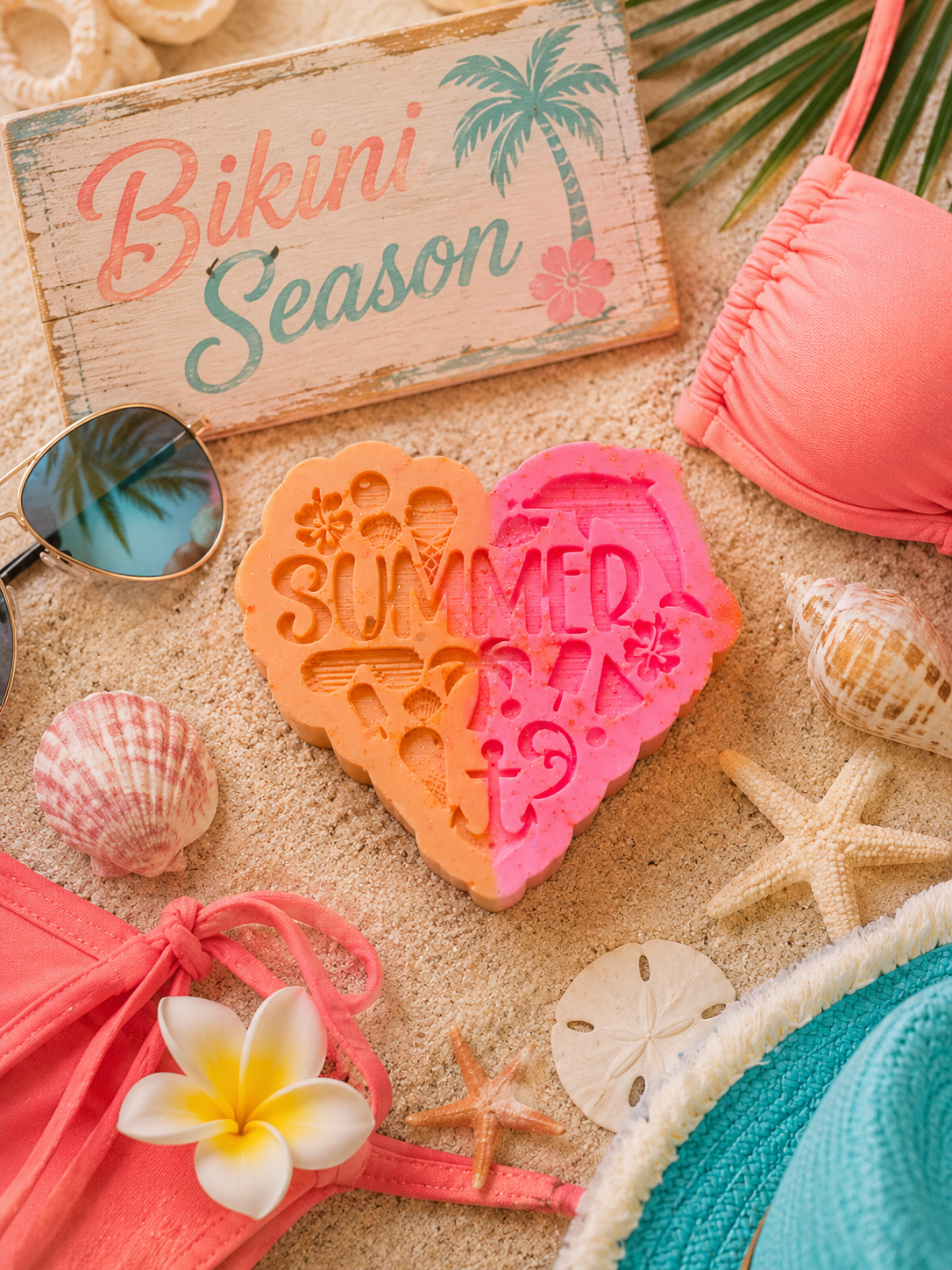 Bikini Season Wax Melt Shape