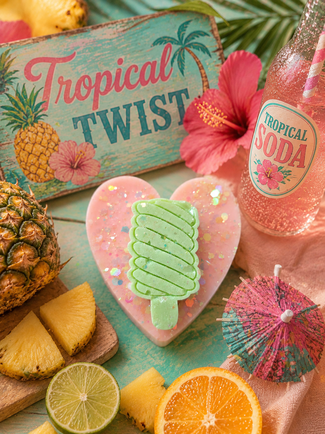 Tropical Twist Wax Melt Shape