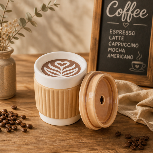 Coffee Cup Oil Burner