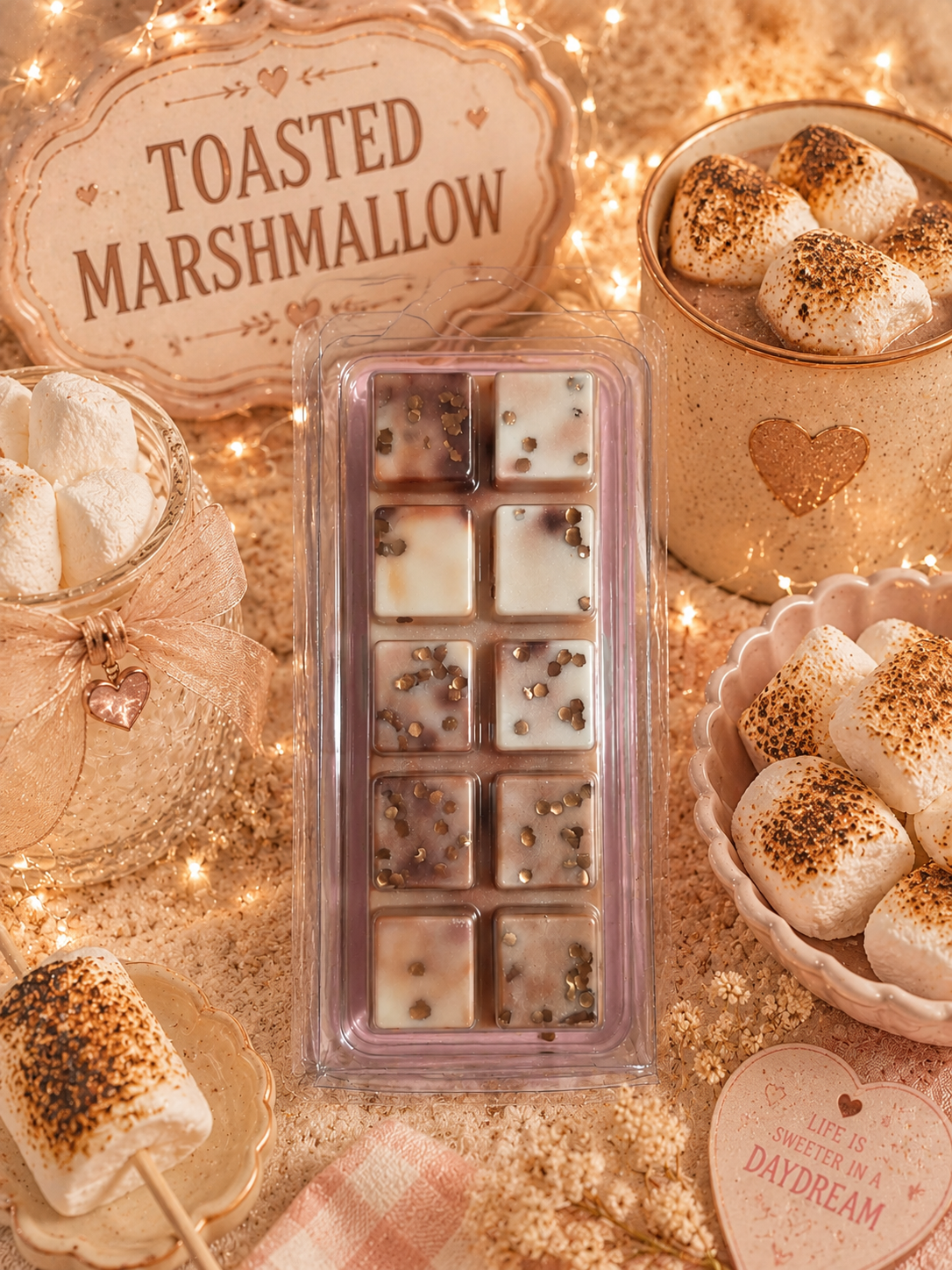Toasted Marshmallow Wax Melt Bar