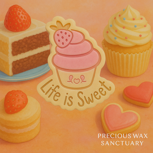 Raspberry Coconut Cake Wax Melt