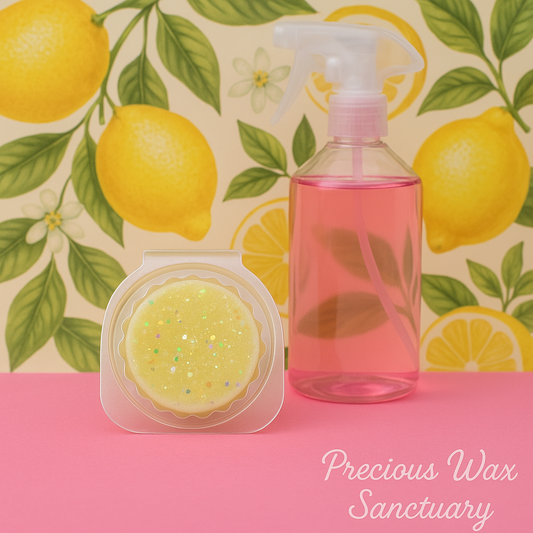 Blush Lemon Gel Wax Melt Pot