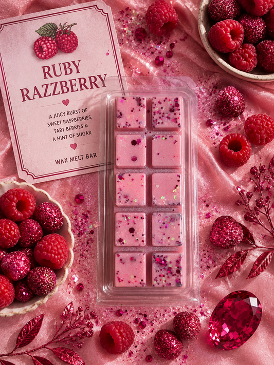 Ruby Razzberry Wax Melt Bar WAXIDENT