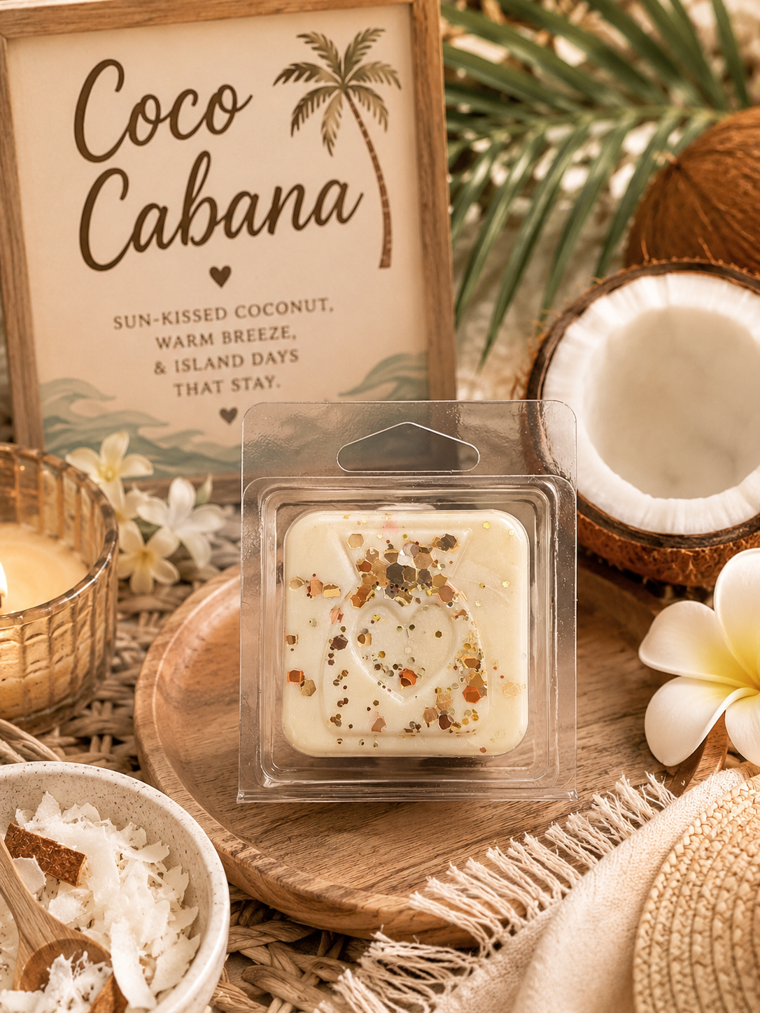 Coco Cabana Wax Melt Sample