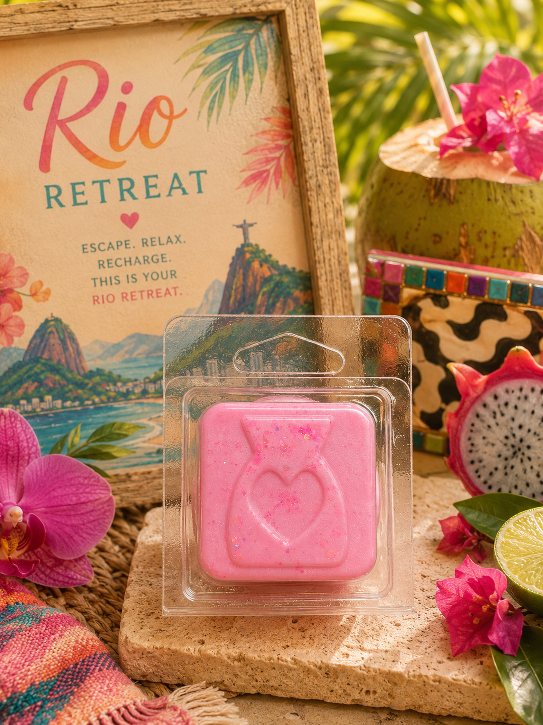 Rio Retreat Wax Melt Sample