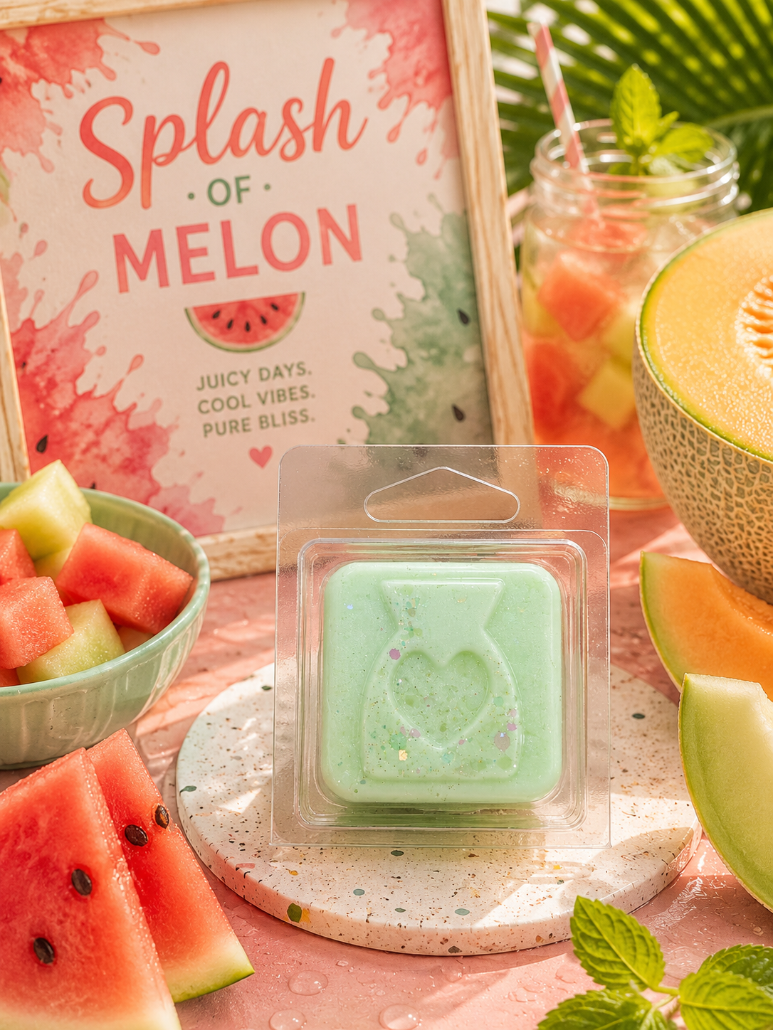 Splash Of Melon Wax Melt Sample
