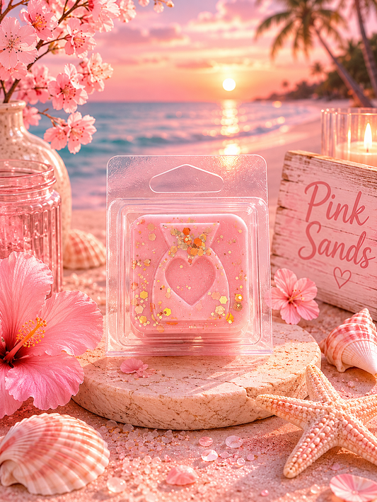 Pink Sands Wax Melt Sample