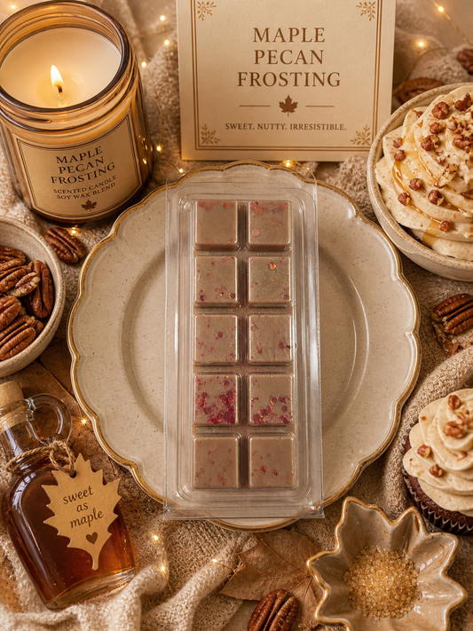 Maple Pecan Frosting Wax Melt Bar