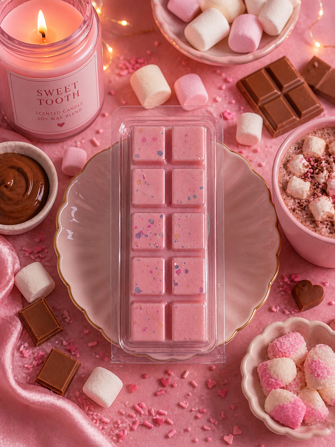 Sweet Tooth Wax Melt | Strong Scented Soy Wax Melts UK