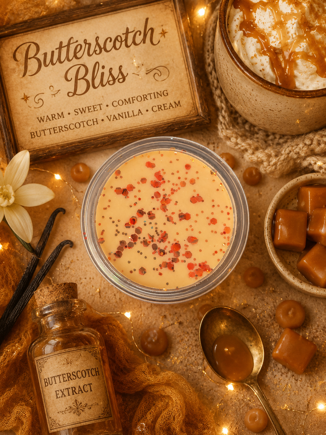 Butterscotch Bliss Wax Melt Pot