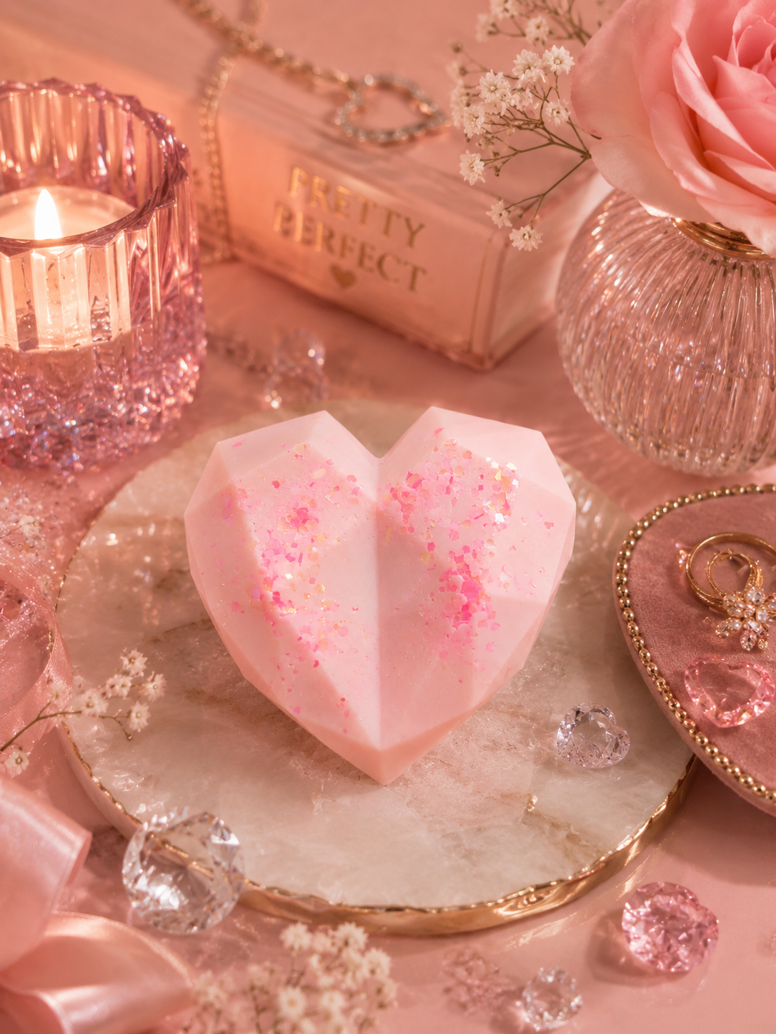 Pretty Perfect Heart Wax Melt