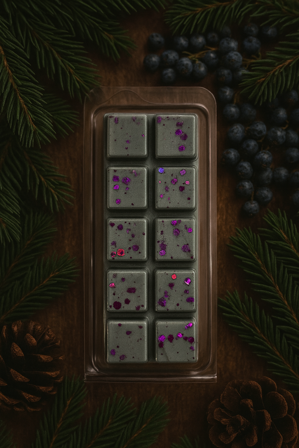 Pine and Juniper Berry Wax Melt Bar