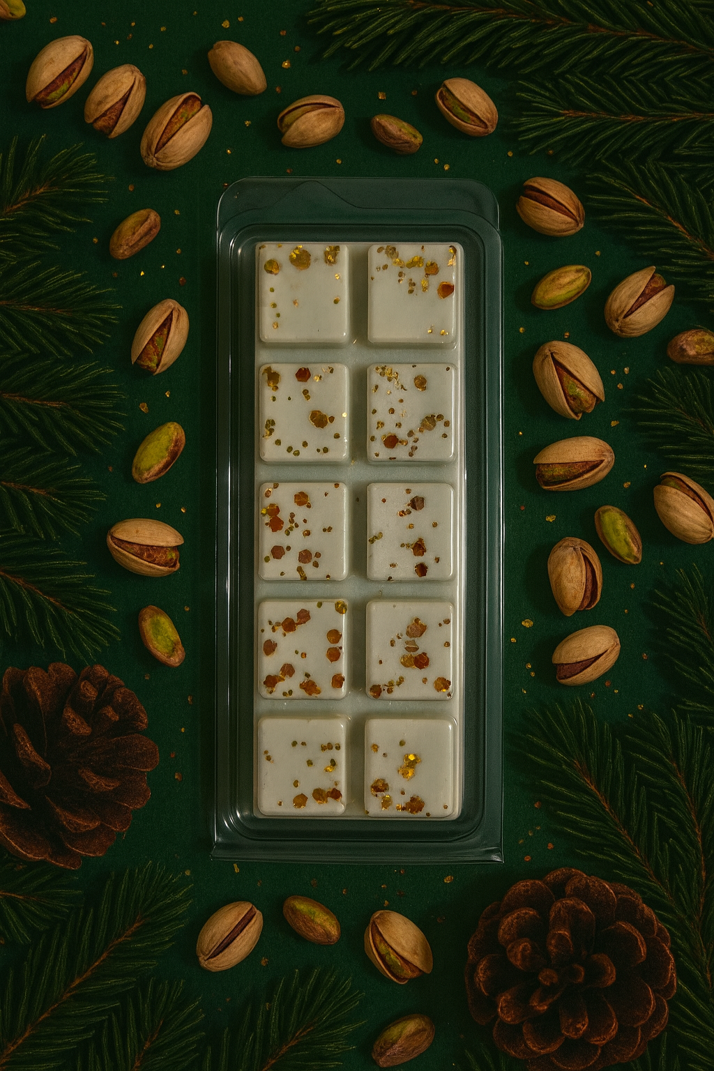 Pistachio and Marzipan Cream Wax Melt Bar