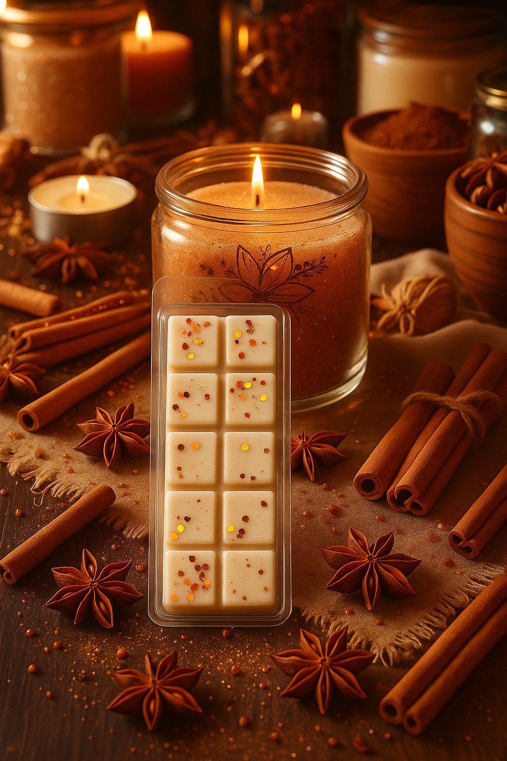 Cinnamon Sparkle Wax Melt Bar