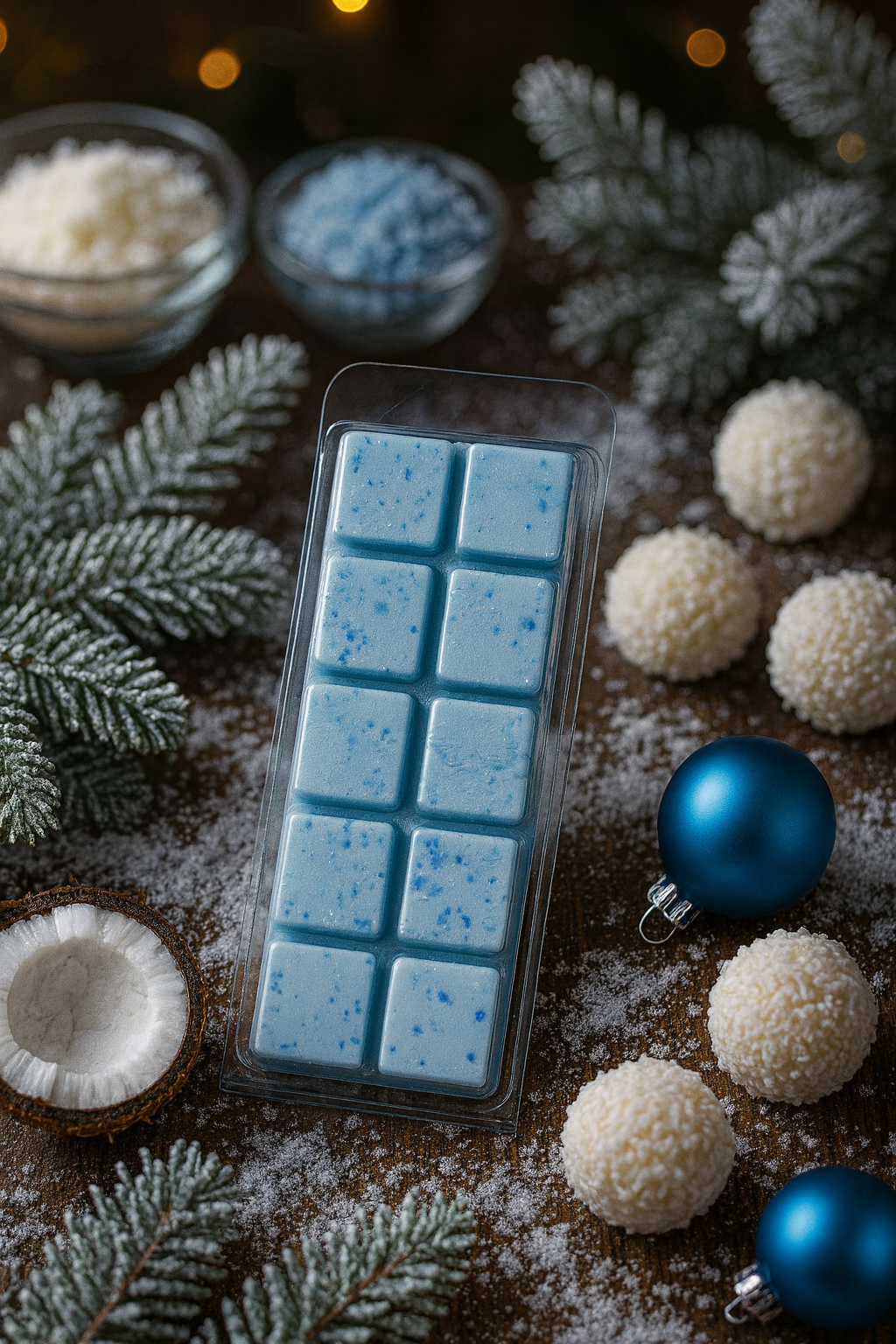 Coconut Snowball Wax Melt Bar