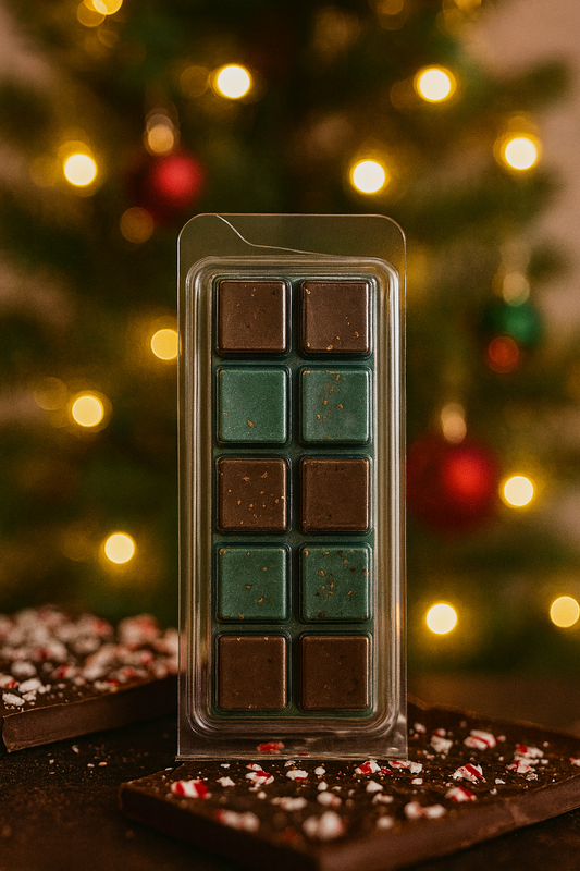 Peppermint Pinwheels Wax Melt Bar