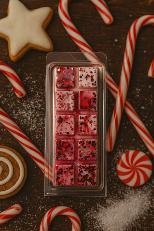 Candy Cane Wax Melt Bar