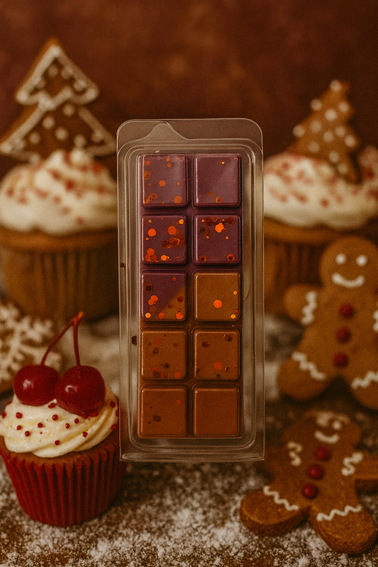 Winter Cherry and Ginger Frosting Wax Melt Bar